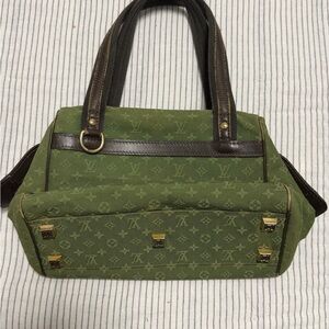 Louis Vuitton Olive Monogram Shoulder Bag